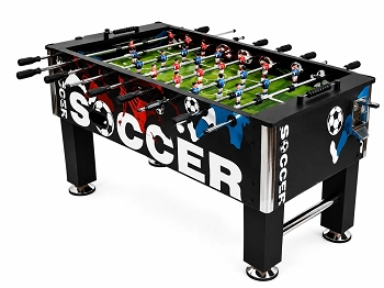 Commercial Grade Soccer Foosball Table with Drink Holders
